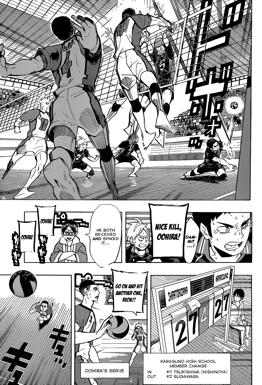 Haikyu!! Chapter 174 page 10 - Chapter 174: A Battle of Milliseconds