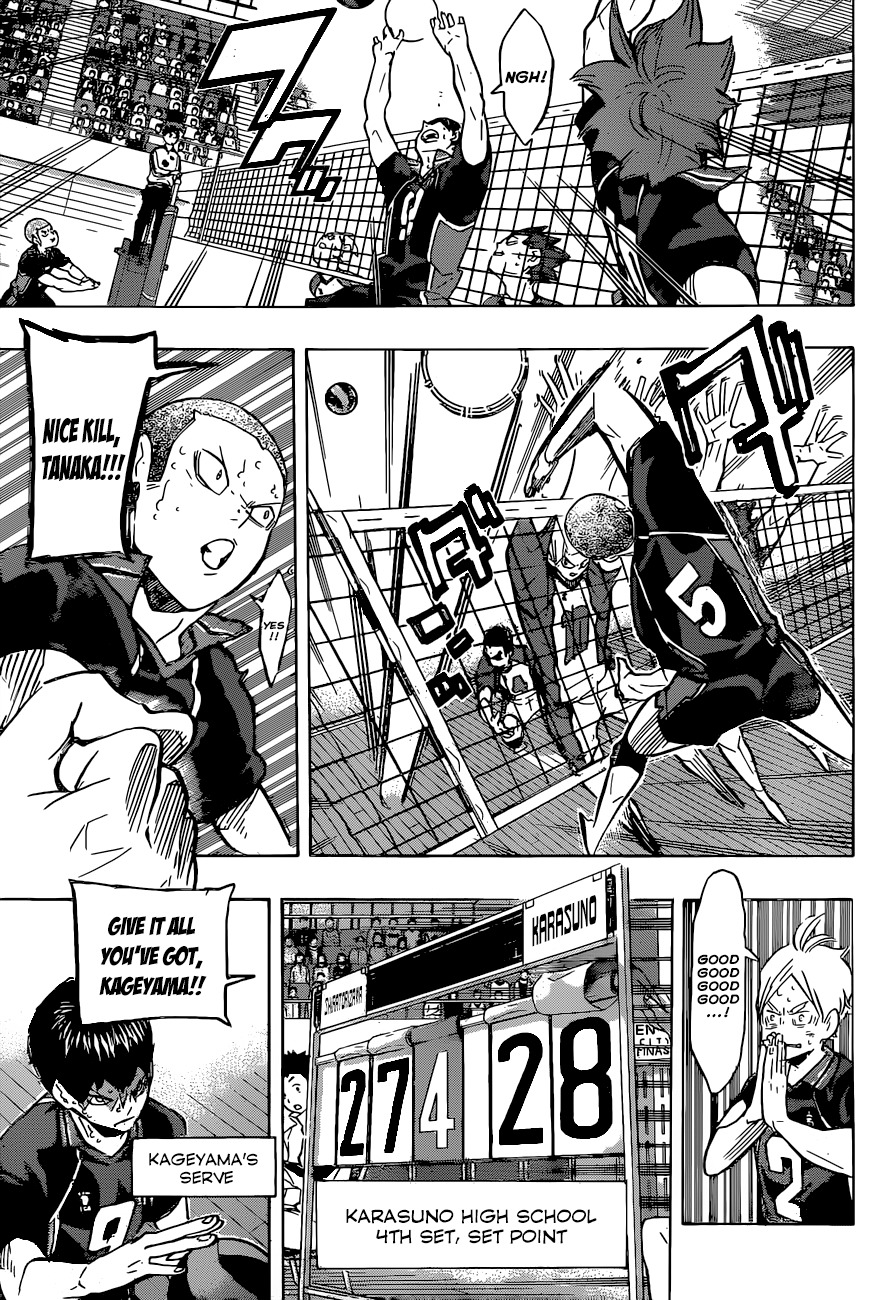 Haikyu!! Chapter 174 page 12 - Chapter 174: A Battle of Milliseconds