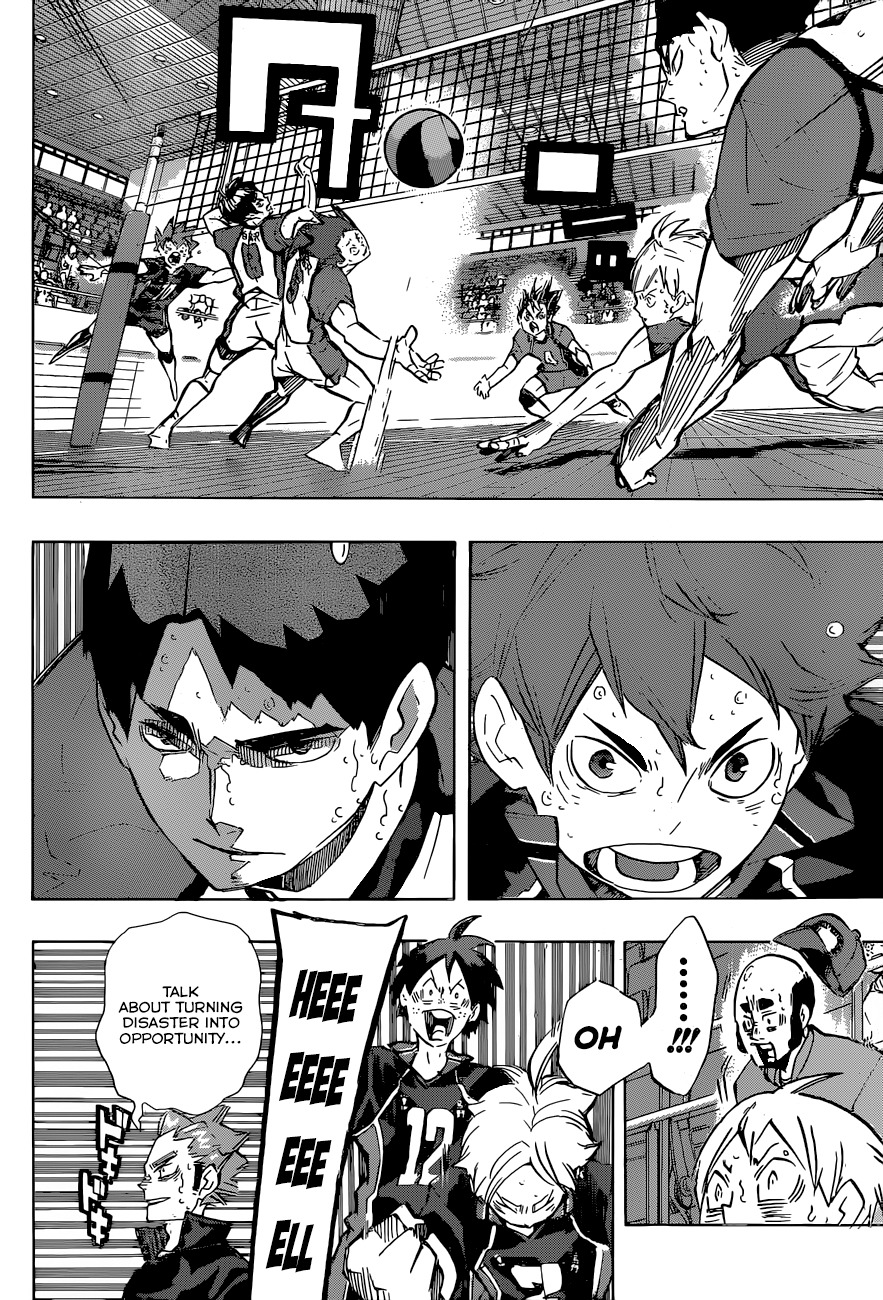 Haikyu!! Chapter 174 page 16 - Chapter 174: A Battle of Milliseconds