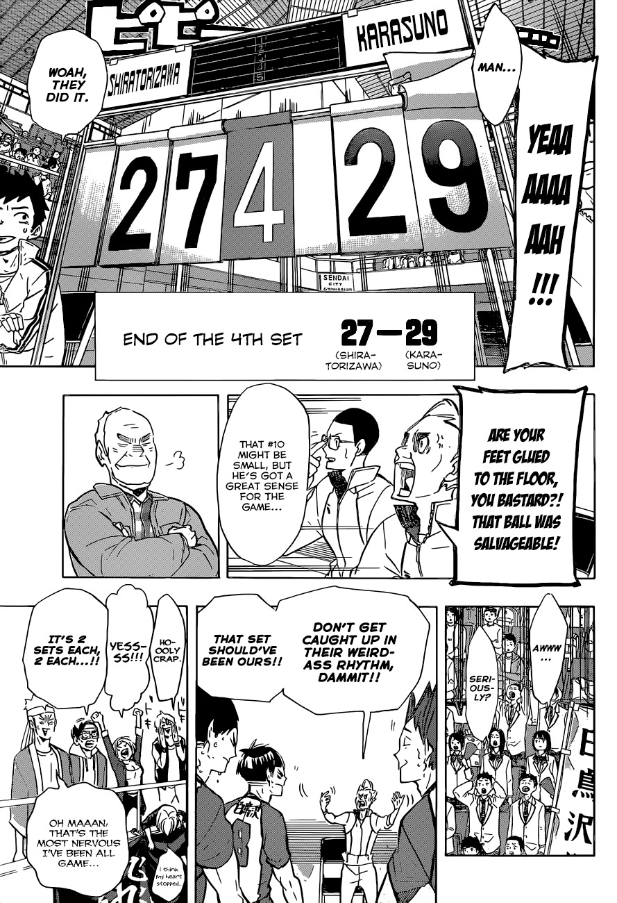 Haikyu!! Chapter 174 page 17 - Chapter 174: A Battle of Milliseconds