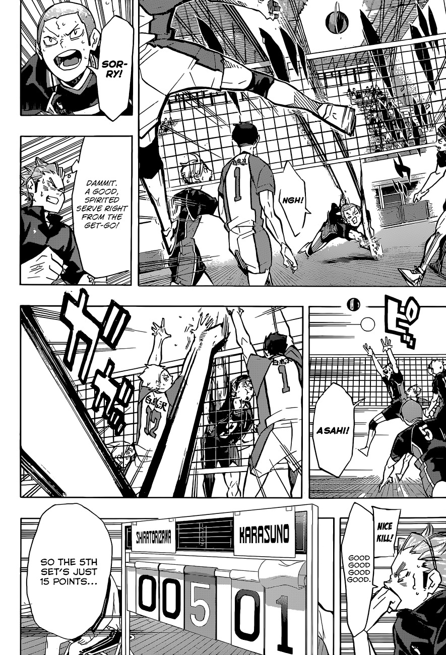 Haikyu!! Chapter 175 page 10 - Chapter 175: Always New
