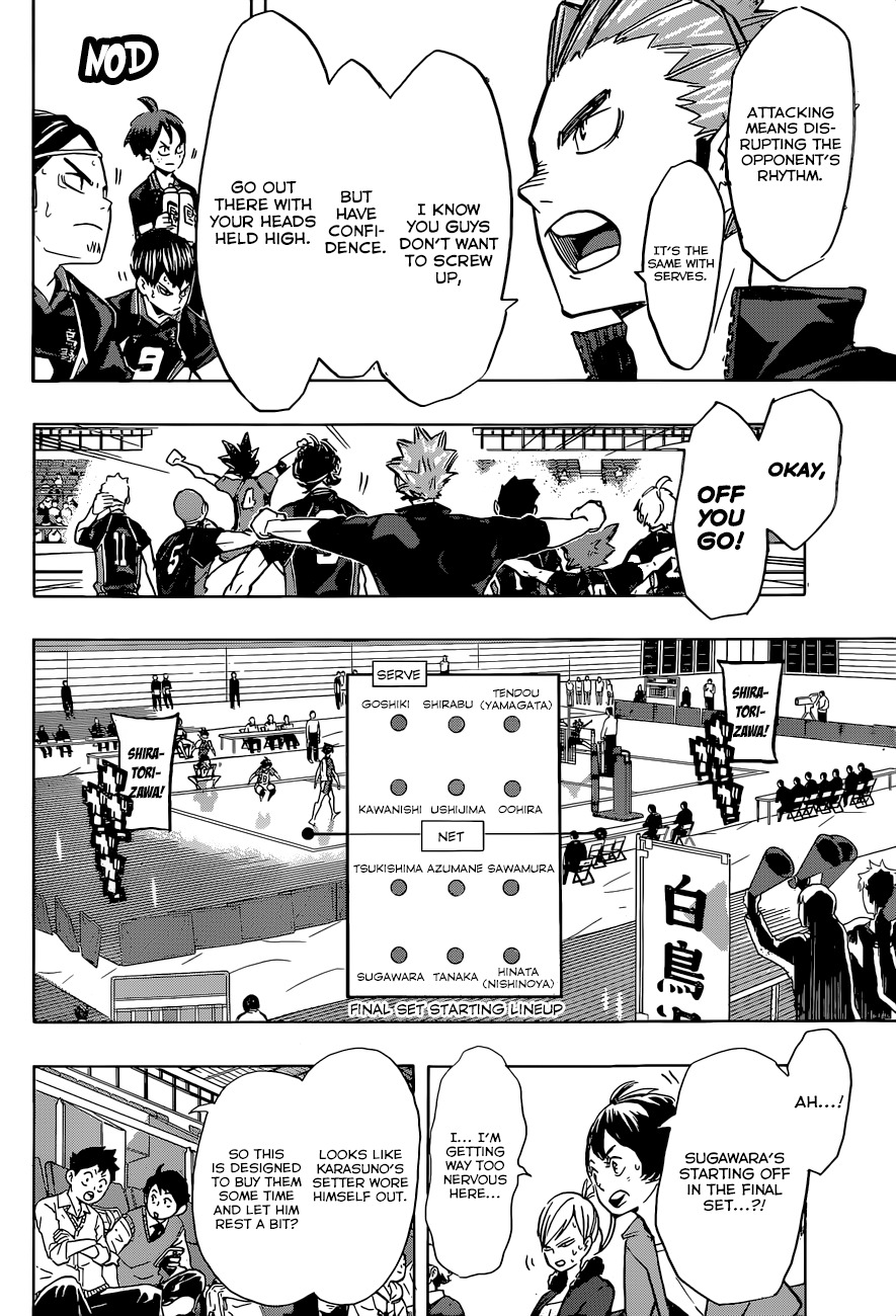 Haikyu!! Chapter 175 page 8 - Chapter 175: Always New