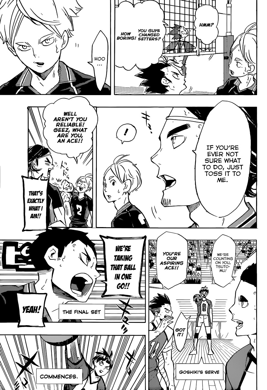 Haikyu!! Chapter 175 page 9 - Chapter 175: Always New