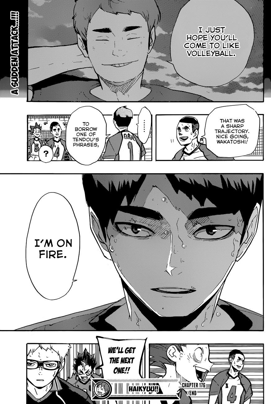 Haikyu!! Chapter 176 page 19 - Chapter 176: Fresh