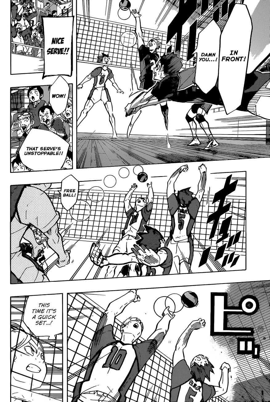 Haikyu!! Chapter 177 page 10 - Chapter 177: A Disconcerting Wall