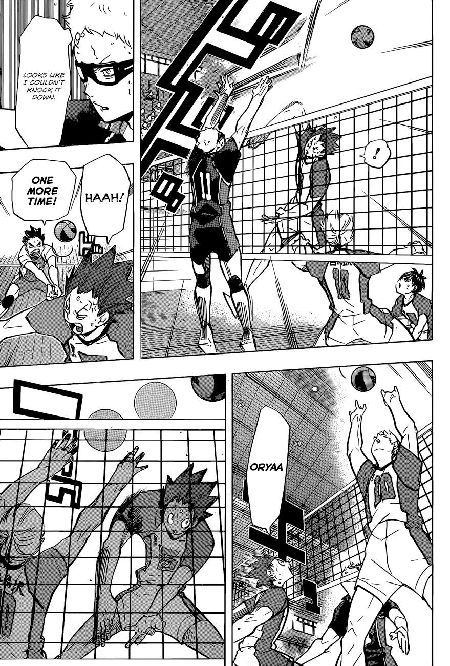 Haikyu!! Chapter 177 page 11 - Chapter 177: A Disconcerting Wall