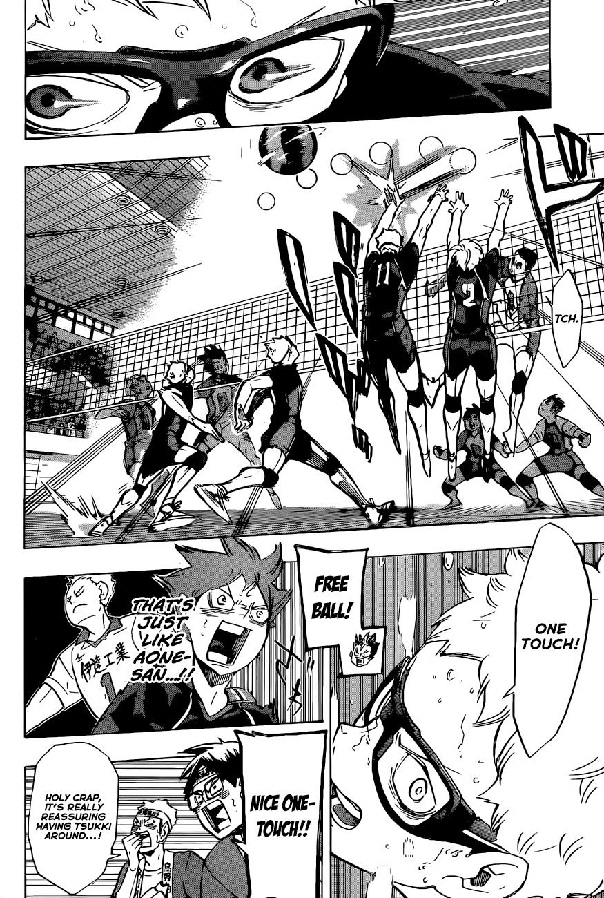 Haikyu!! Chapter 177 page 12 - Chapter 177: A Disconcerting Wall
