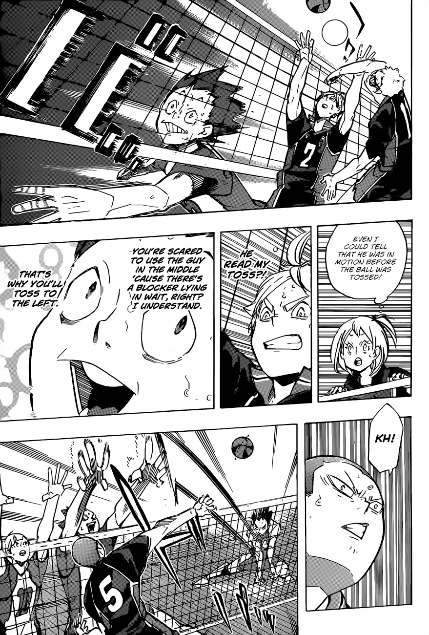 Haikyu!! Chapter 177 page 13 - Chapter 177: A Disconcerting Wall