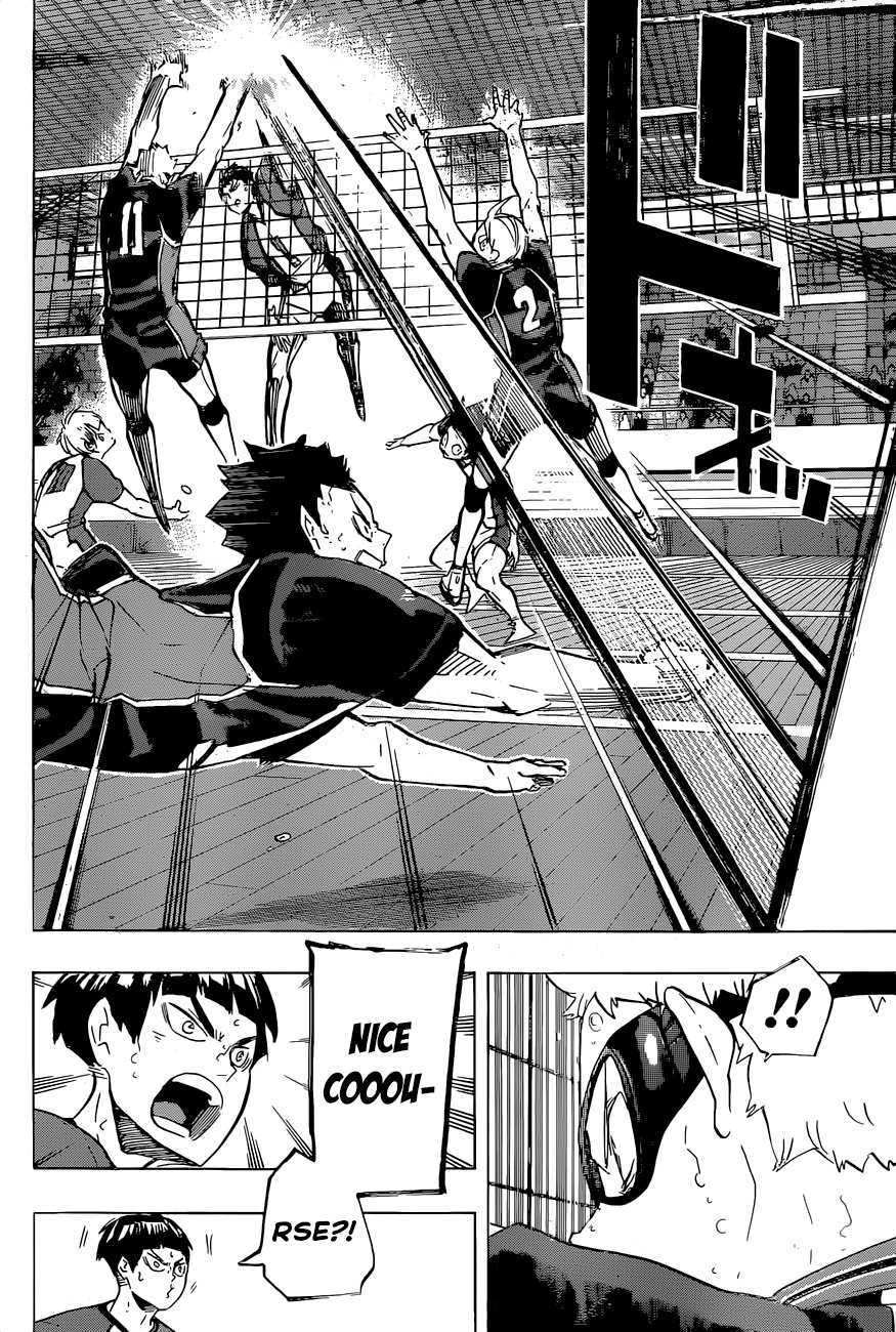Haikyu!! Chapter 177 page 16 - Chapter 177: A Disconcerting Wall
