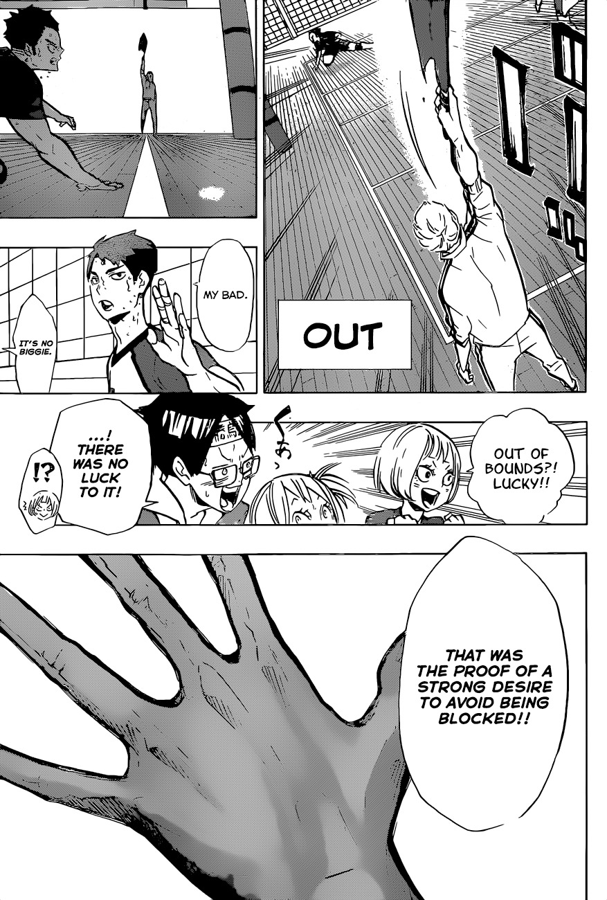 Haikyu!! Chapter 177 page 17 - Chapter 177: A Disconcerting Wall