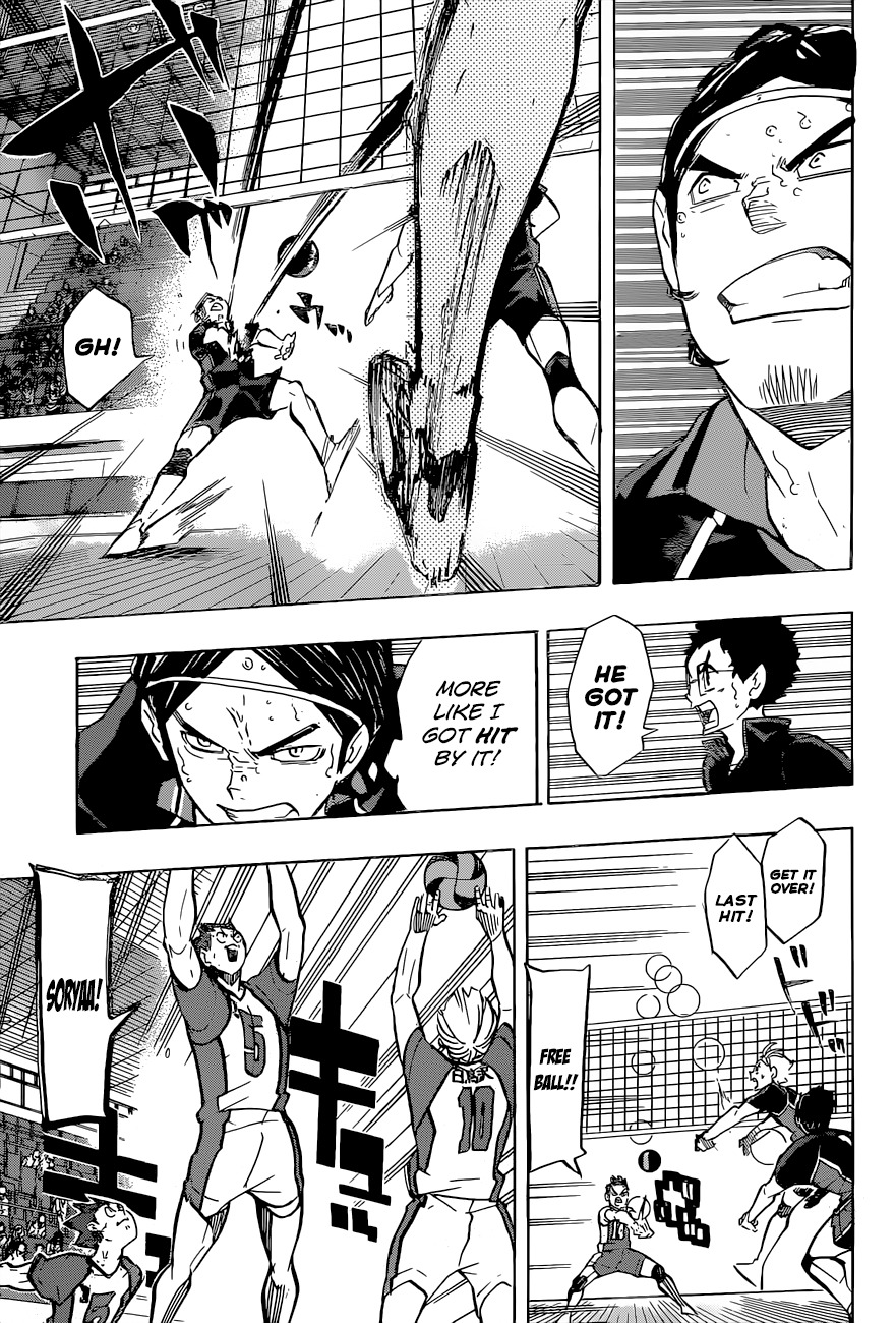 Haikyu!! Chapter 177 page 5 - Chapter 177: A Disconcerting Wall