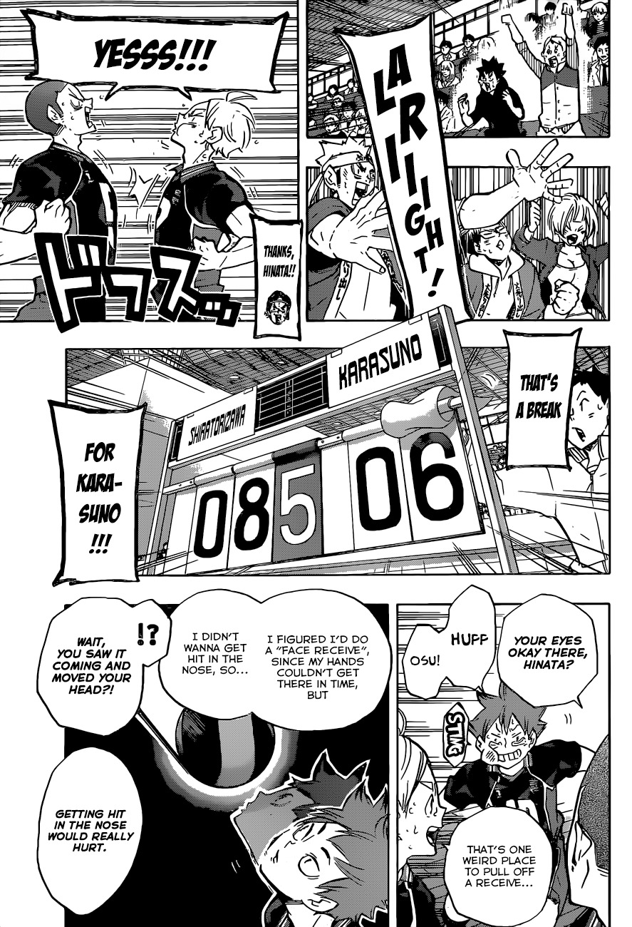 Haikyu!! Chapter 179 page 13 - Chapter 179: A Man I Dislike
