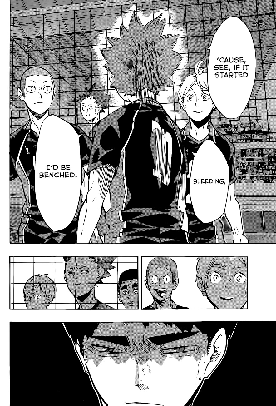 Haikyu!! Chapter 179 page 14 - Chapter 179: A Man I Dislike