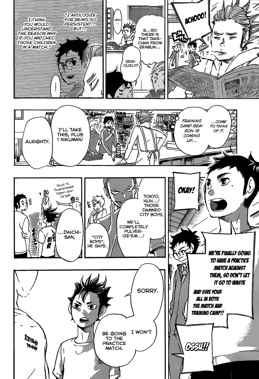 Haikyu!! Chapter 18 page 10 - Chapter 18: The One Called the Ace