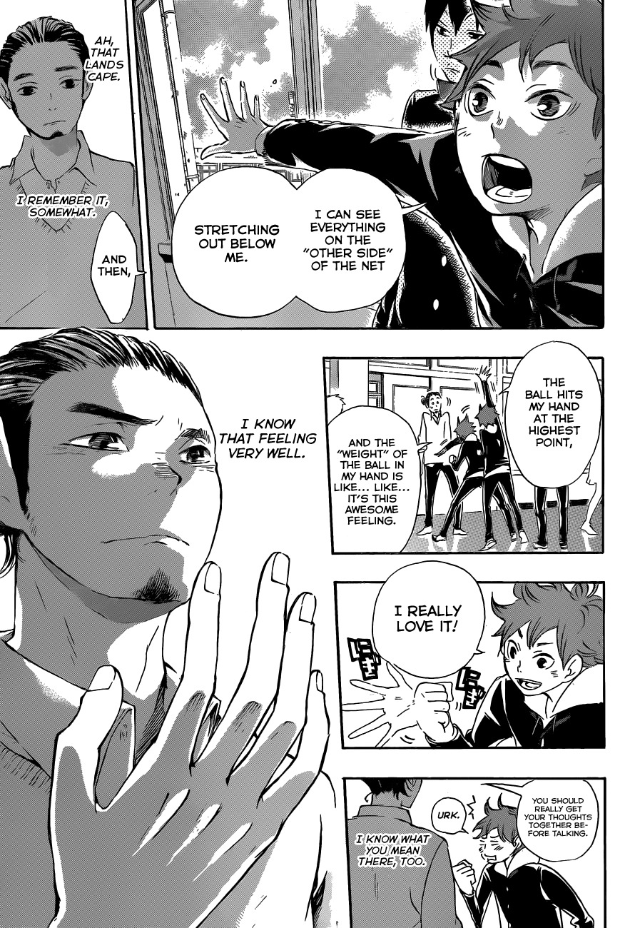Haikyu!! Chapter 18 page 15 - Chapter 18: The One Called the Ace