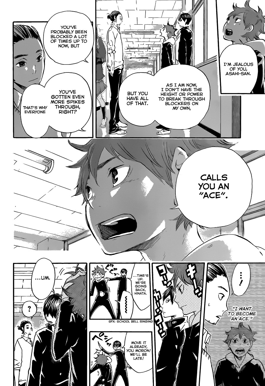 Haikyu!! Chapter 18 page 16 - Chapter 18: The One Called the Ace