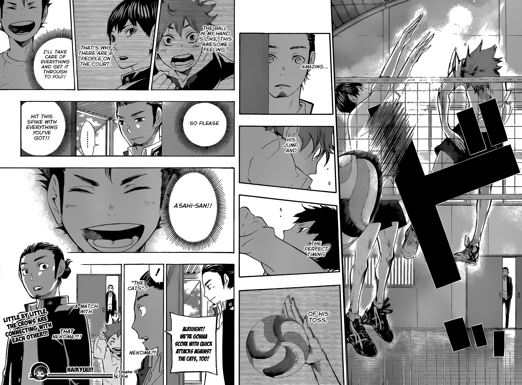 Haikyu!! Chapter 18 page 18 - Chapter 18: The One Called the Ace