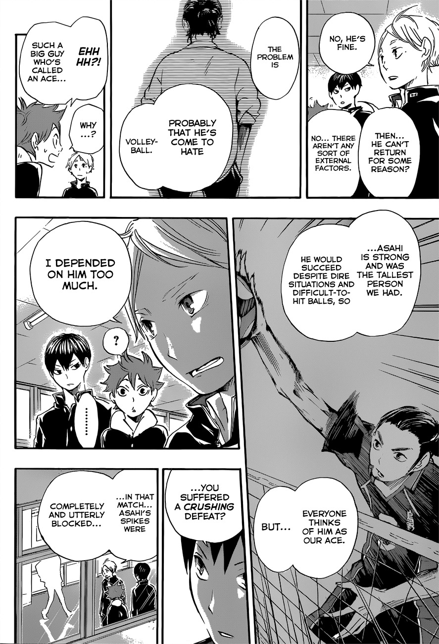 Haikyu!! Chapter 18 page 4 - Chapter 18: The One Called the Ace