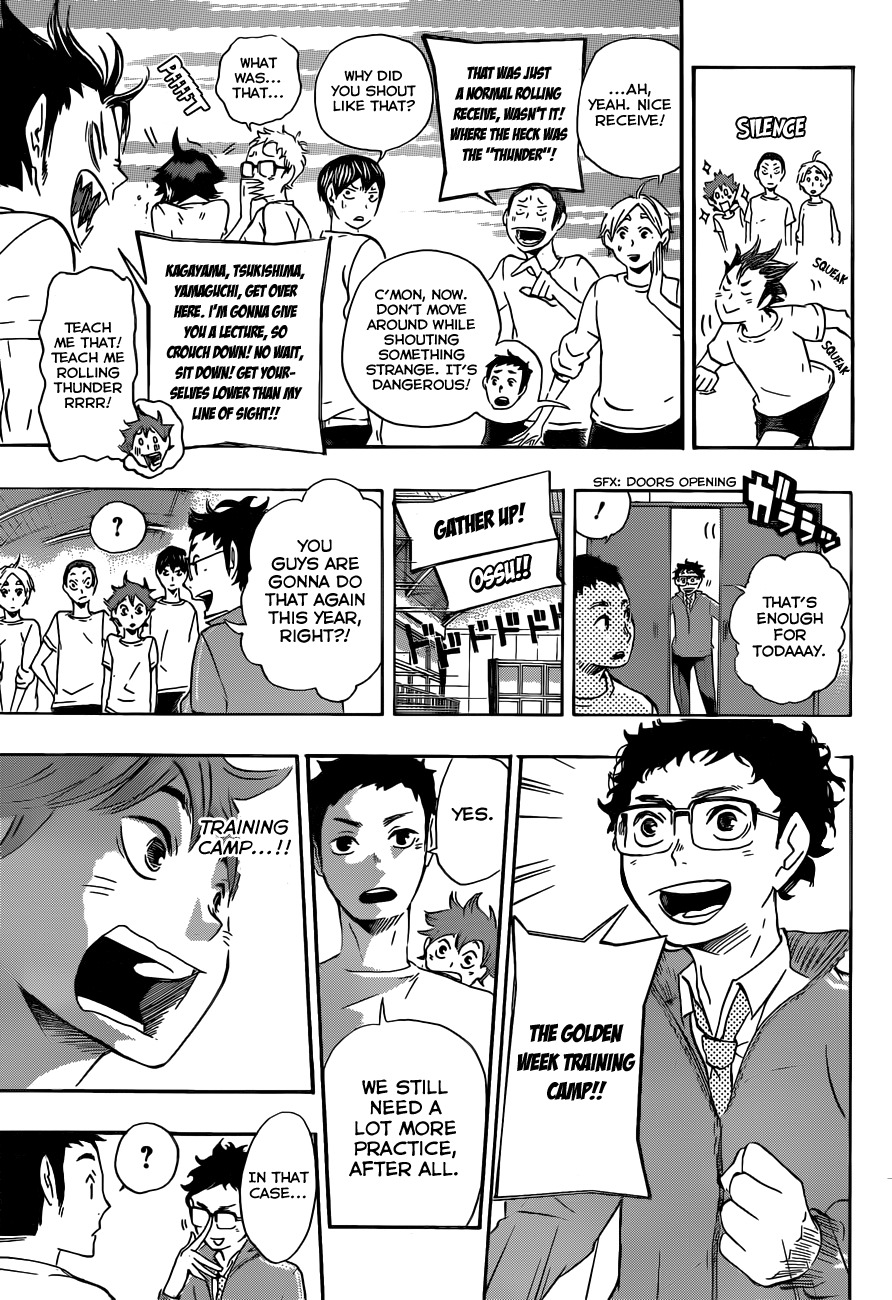 Haikyu!! Chapter 18 page 7 - Chapter 18: The One Called the Ace