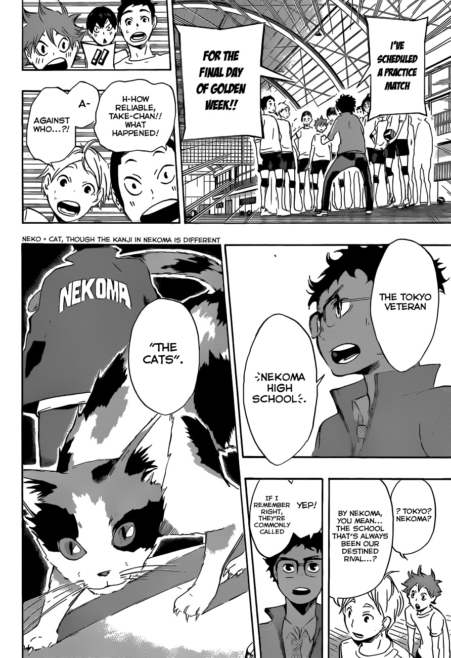 Haikyu!! Chapter 18 page 8 - Chapter 18: The One Called the Ace