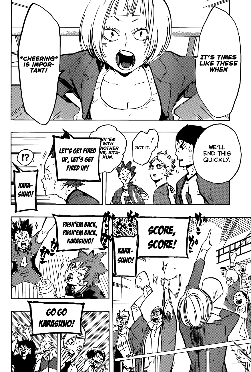 Haikyu!! Chapter 181 page 11 - Chapter 181: Duking It Out, Round 2