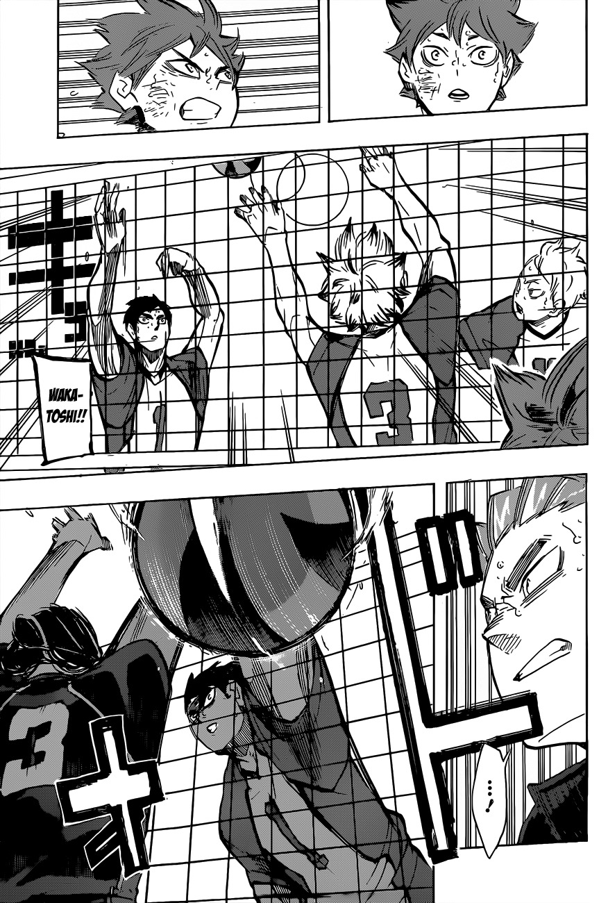 Haikyu!! Chapter 181 page 14 - Chapter 181: Duking It Out, Round 2