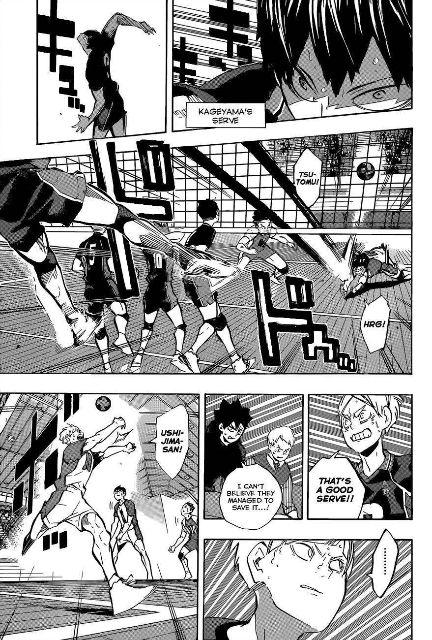 Haikyu!! Chapter 181 page 4 - Chapter 181: Duking It Out, Round 2
