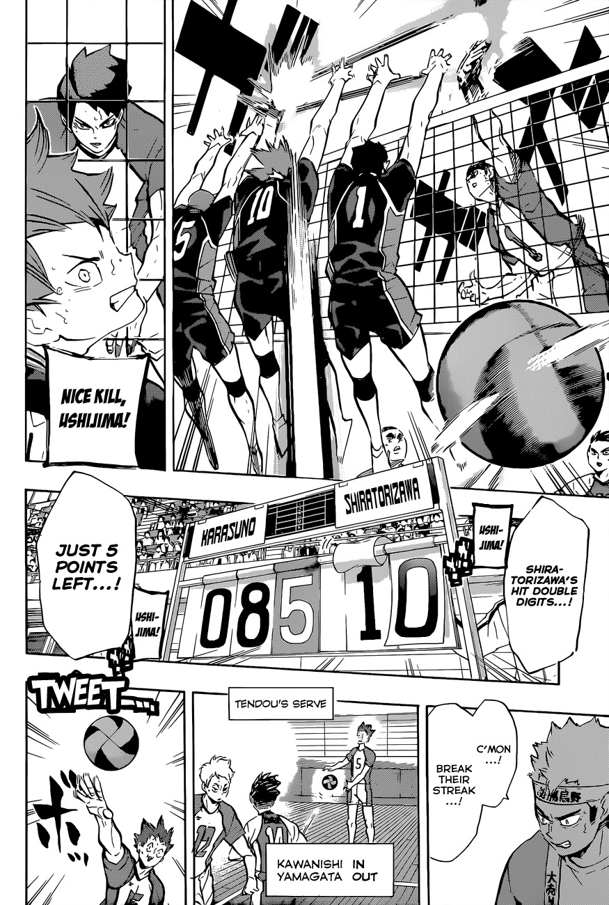 Haikyu!! Chapter 181 page 5 - Chapter 181: Duking It Out, Round 2