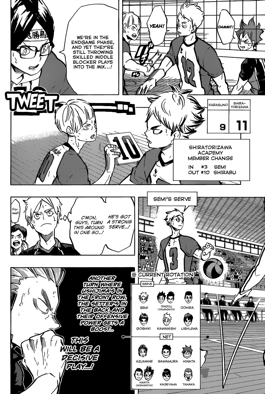 Haikyu!! Chapter 181 page 7 - Chapter 181: Duking It Out, Round 2