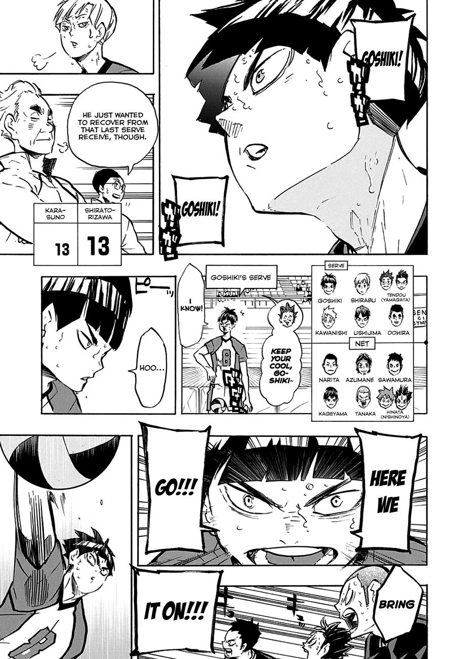 Haikyu!! Chapter 182 page 18 - Chapter 182: A Message Conveyed