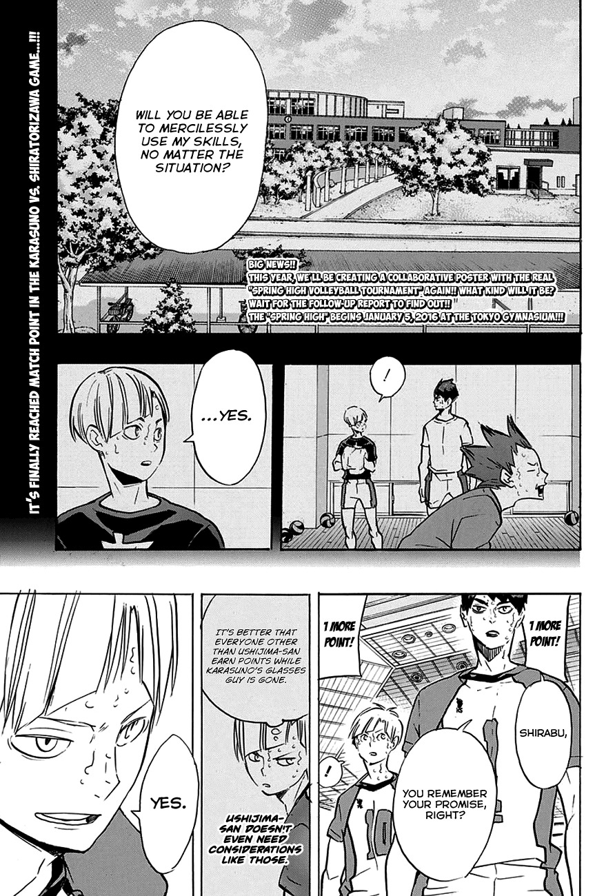 Haikyu!! Chapter 183 page 5 - Chapter 183: What He Desired