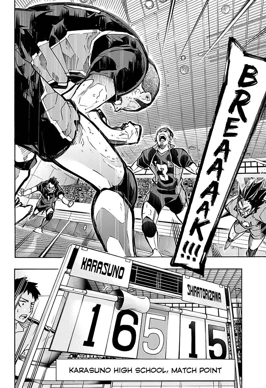 Haikyu!! Chapter 185 page 11 - Chapter 185: Legs Don't Fail Me Now