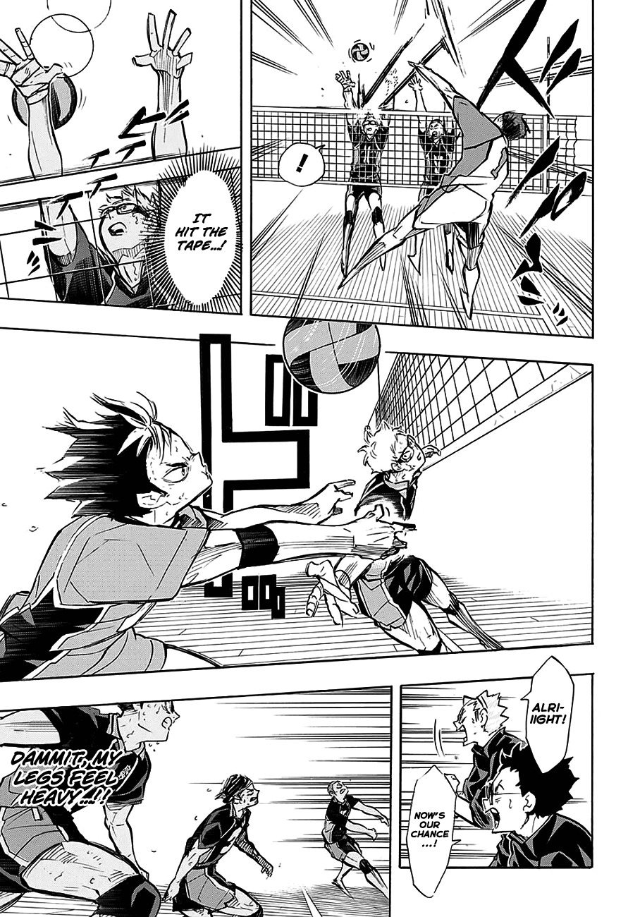 Haikyu!! Chapter 185 page 8 - Chapter 185: Legs Don't Fail Me Now