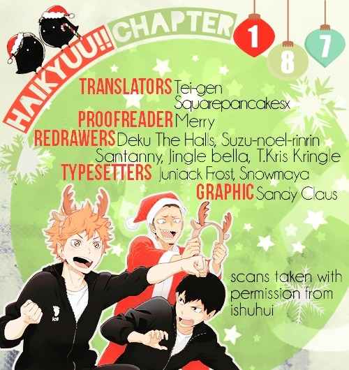 Haikyu!! Chapter 187 page 1 - Chapter 187: The Daytime Moon