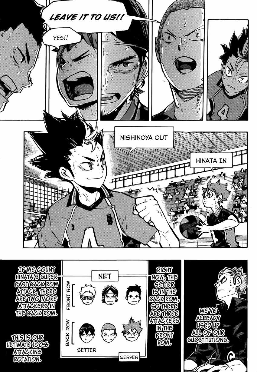 Haikyu!! Chapter 187 page 10 - Chapter 187: The Daytime Moon