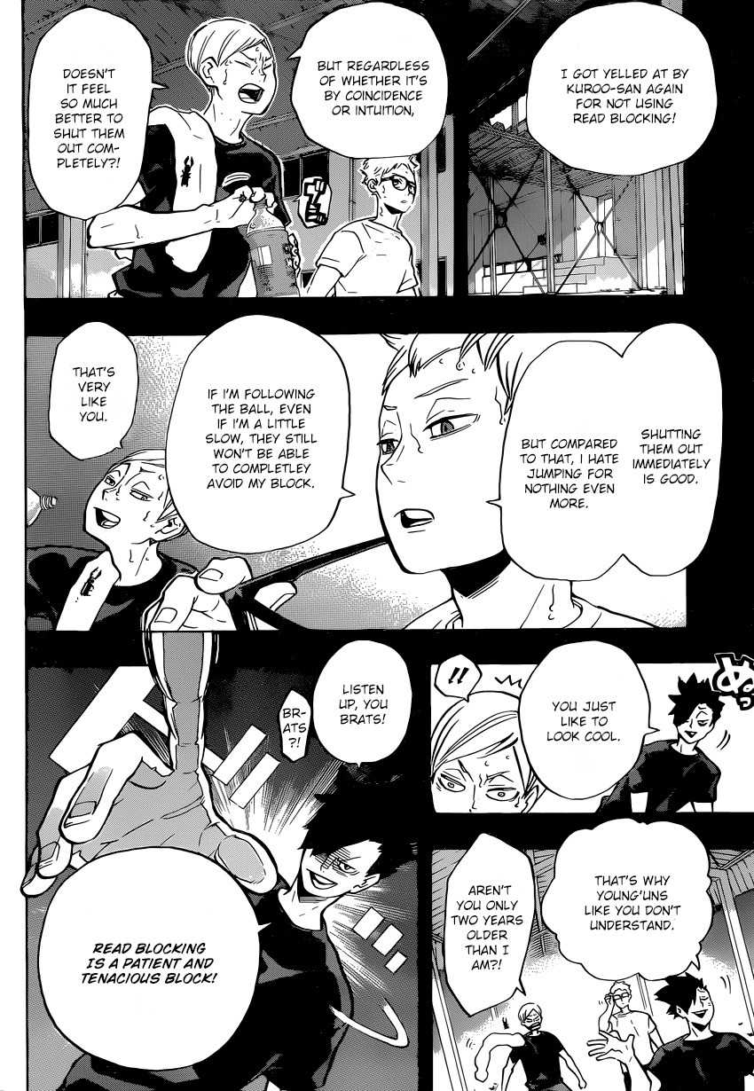 Haikyu!! Chapter 187 page 15 - Chapter 187: The Daytime Moon