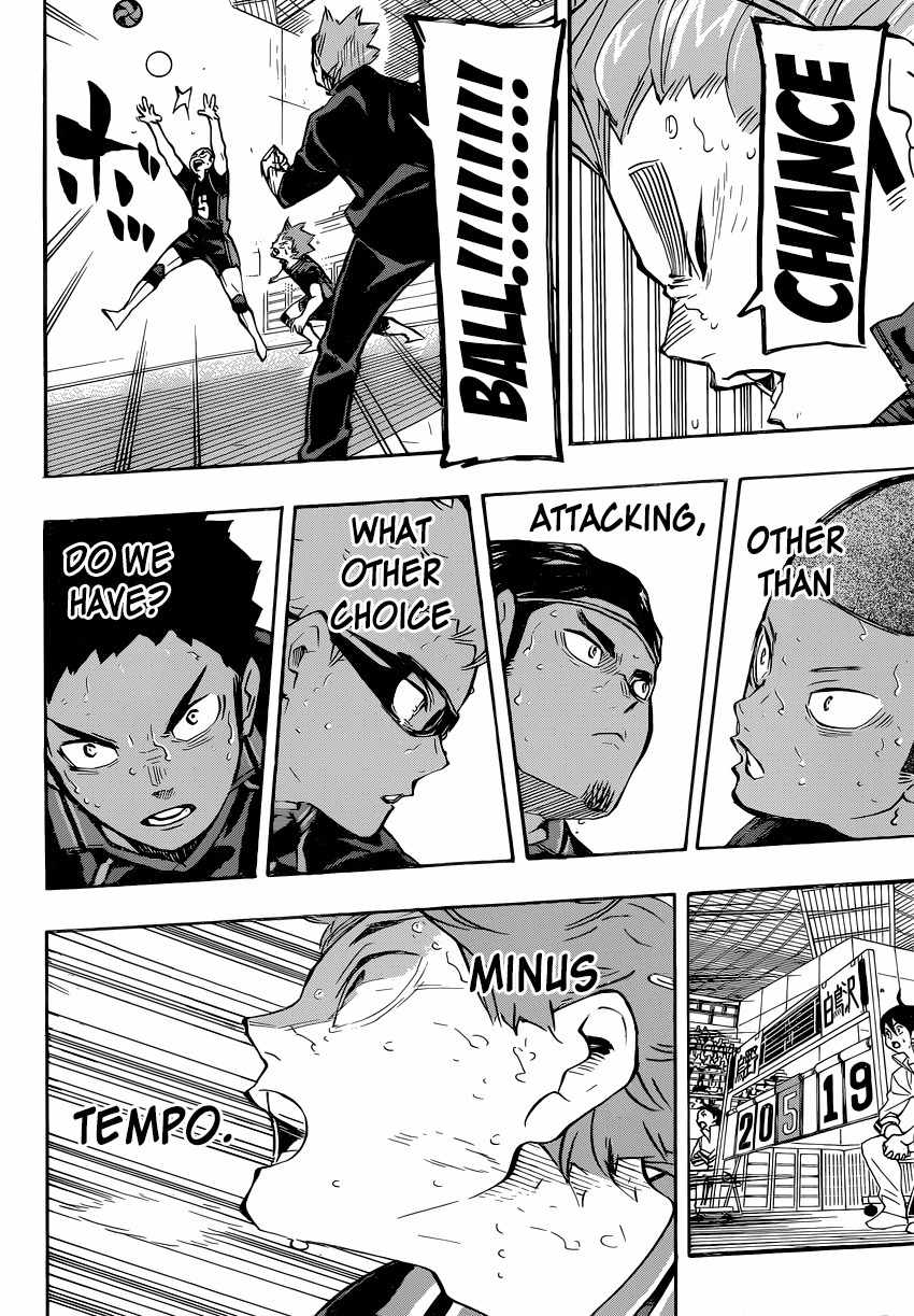 Haikyu!! Chapter 187 page 17 - Chapter 187: The Daytime Moon