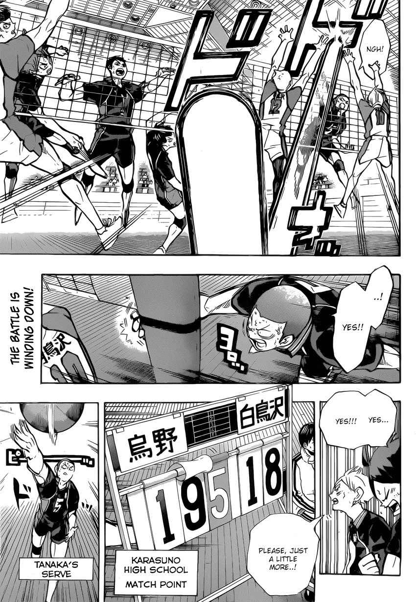 Haikyu!! Chapter 187 page 3 - Chapter 187: The Daytime Moon
