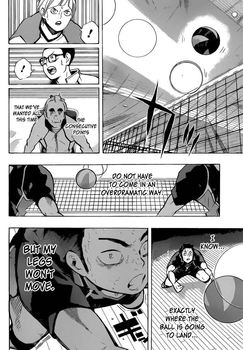 Haikyu!! Chapter 187 page 6 - Chapter 187: The Daytime Moon