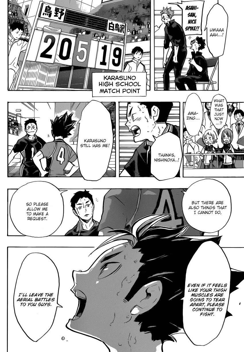Haikyu!! Chapter 187 page 9 - Chapter 187: The Daytime Moon