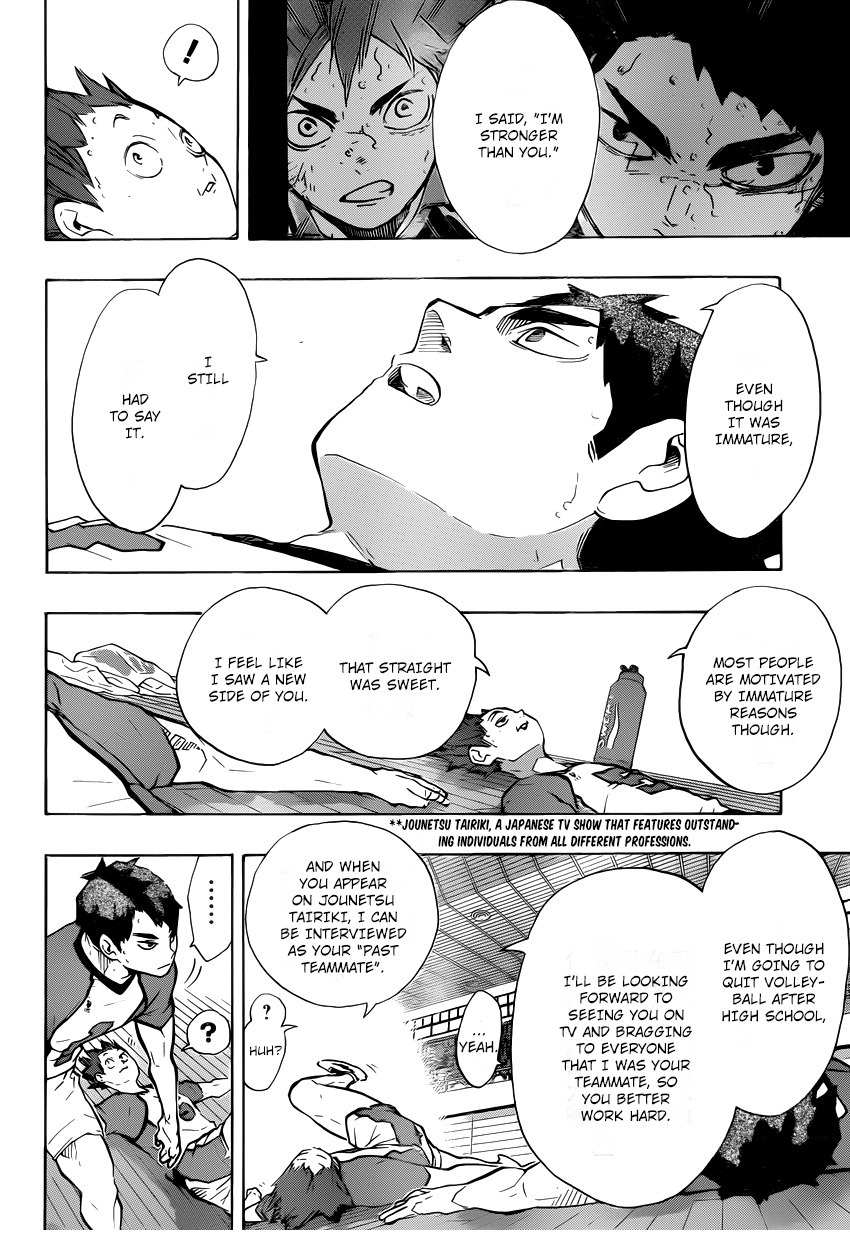Haikyu!! Chapter 189 page 14 - Chapter 189: Declaration of War (Part 2)