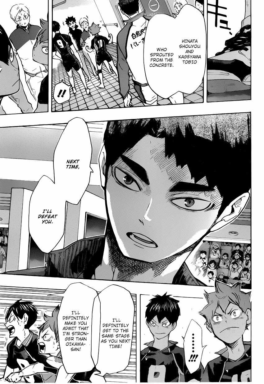 Haikyu!! Chapter 189 page 15 - Chapter 189: Declaration of War (Part 2)