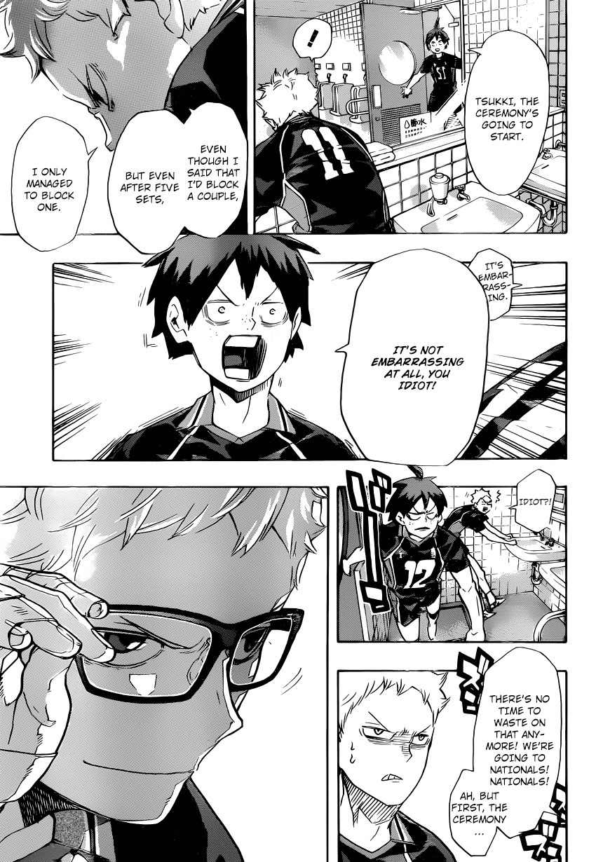 Haikyu!! Chapter 189 page 17 - Chapter 189: Declaration of War (Part 2)