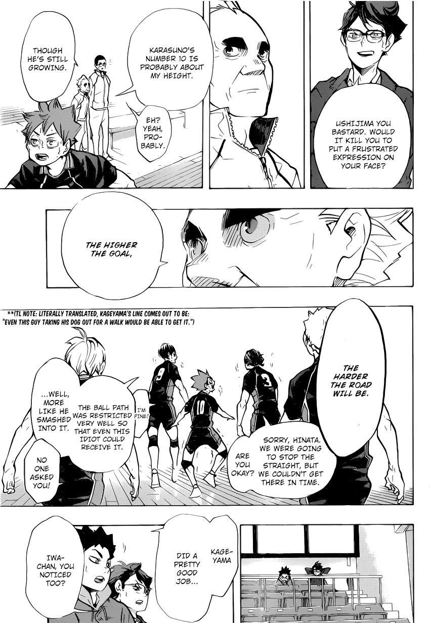 Haikyu!! Chapter 189 page 8 - Chapter 189: Declaration of War (Part 2)