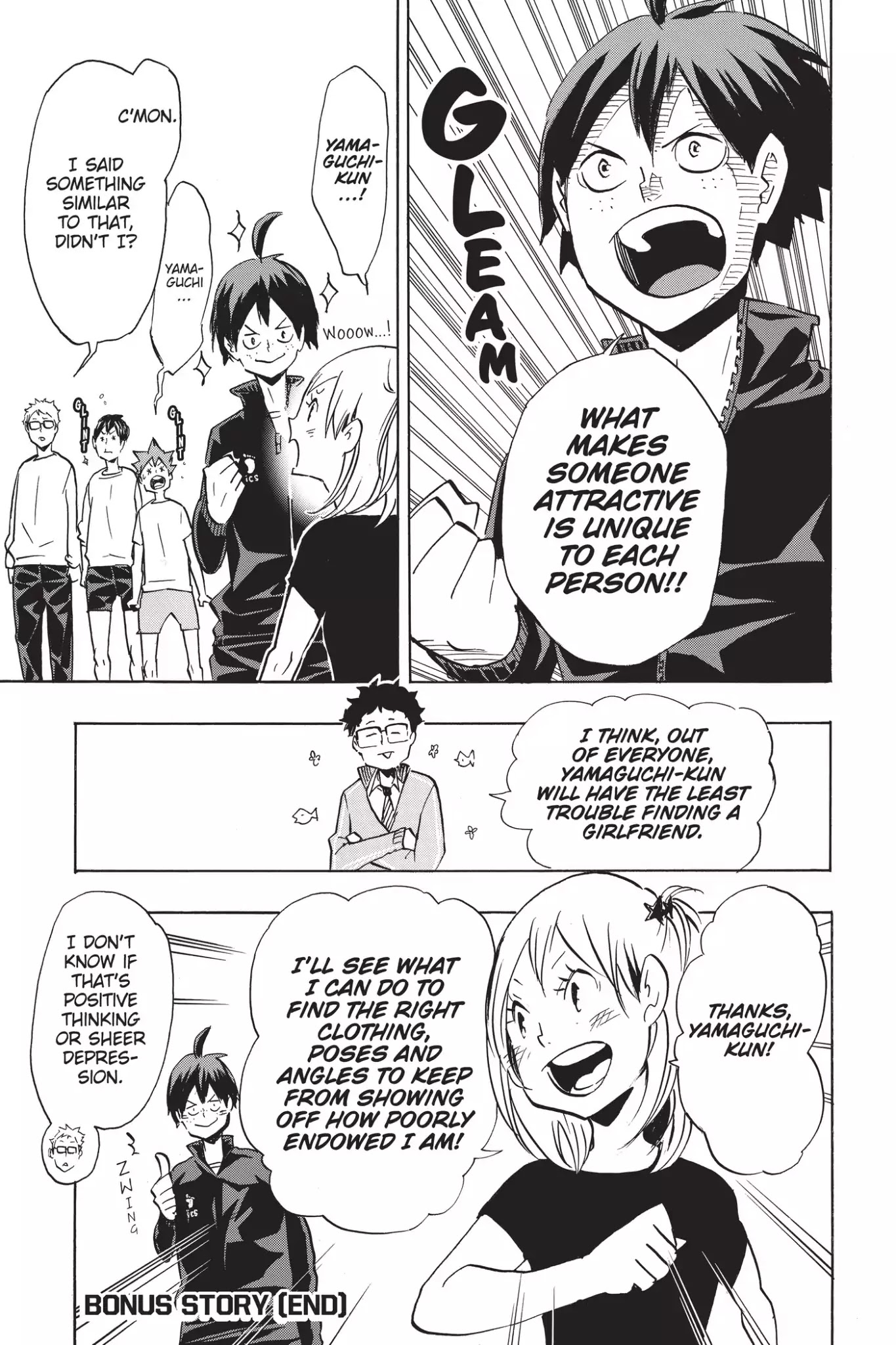 Haikyu!! Chapter 190.5 page 3 - Vol.21 Bonus Story