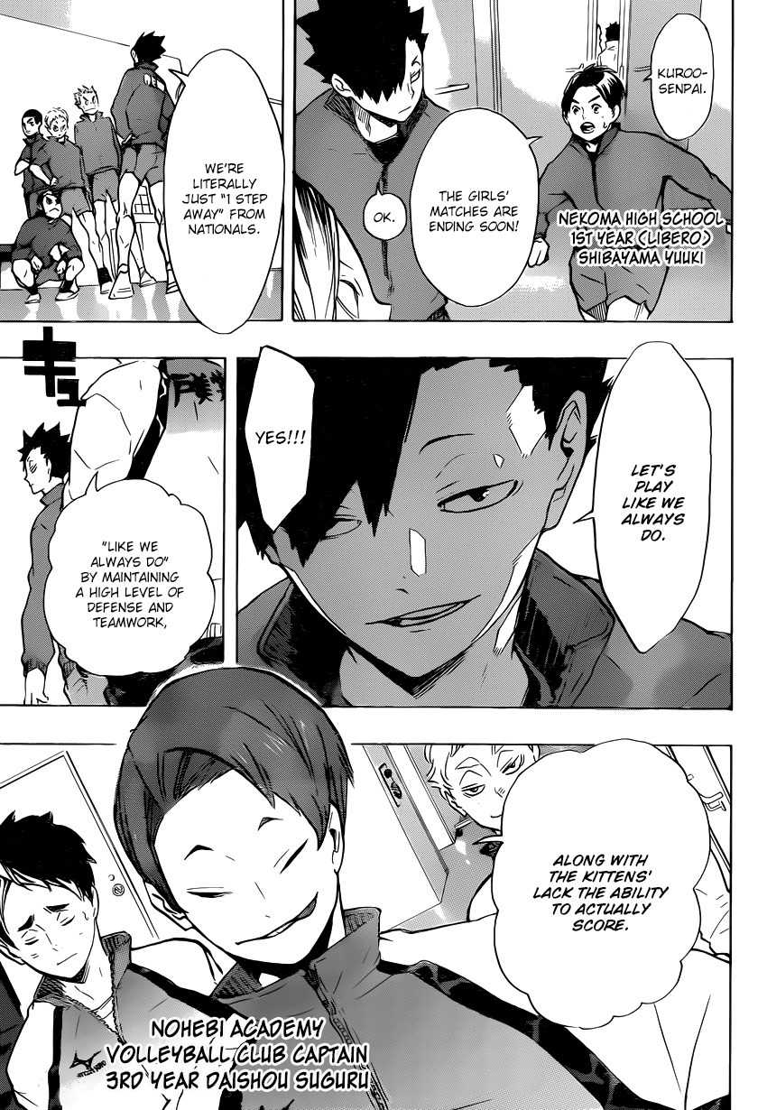 Haikyu!! Chapter 190 page 15 - Chapter 190: The Next Battle