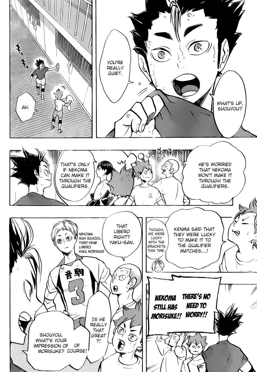 Haikyu!! Chapter 191 page 15 - Chapter 191: Cats vs Owls