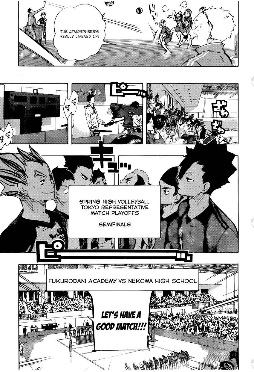 Haikyu!! Chapter 191 page 6 - Chapter 191: Cats vs Owls