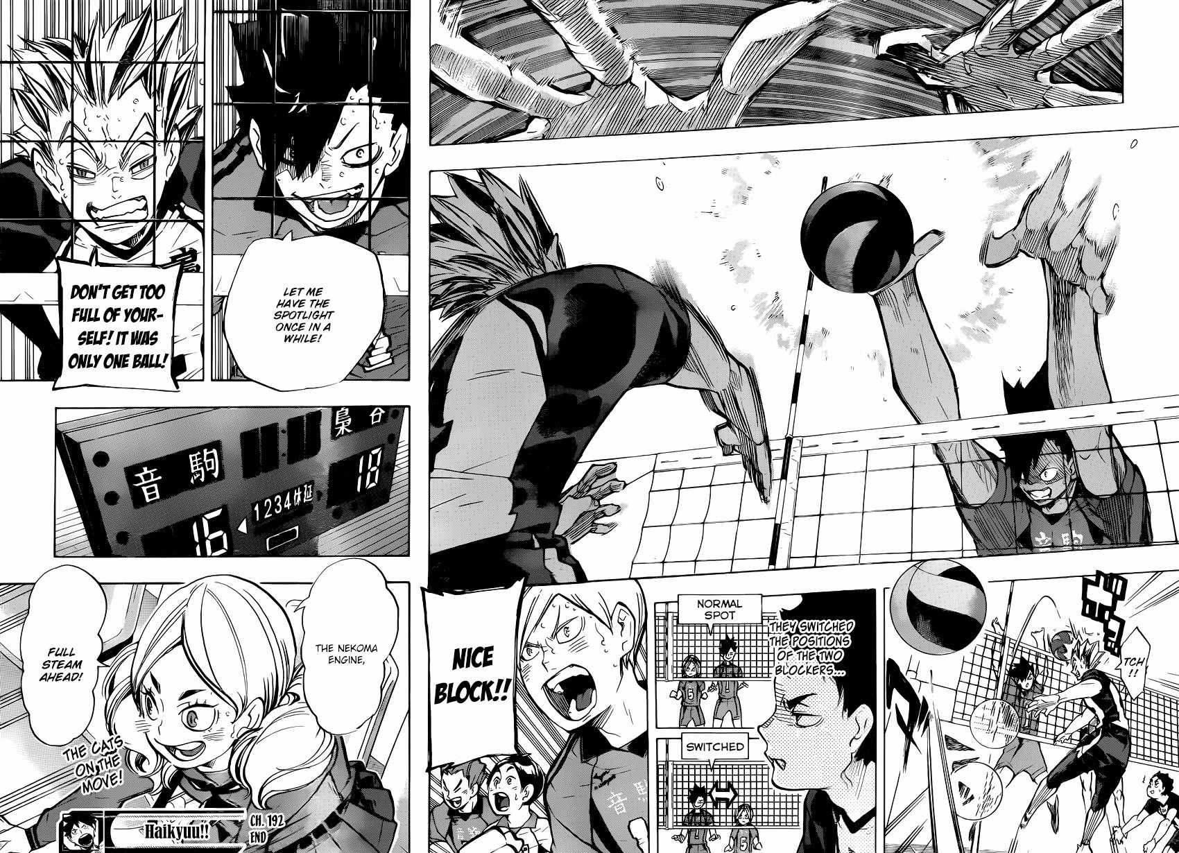 Haikyu!! Chapter 192 page 19 - Chapter 192: Engine