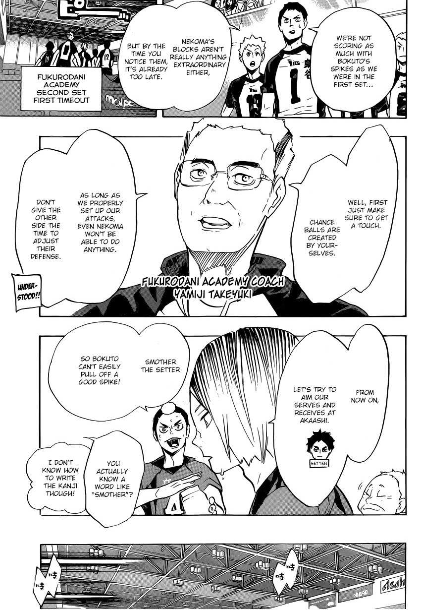 Haikyu!! Chapter 194 page 11 - Chapter 194: Encircle